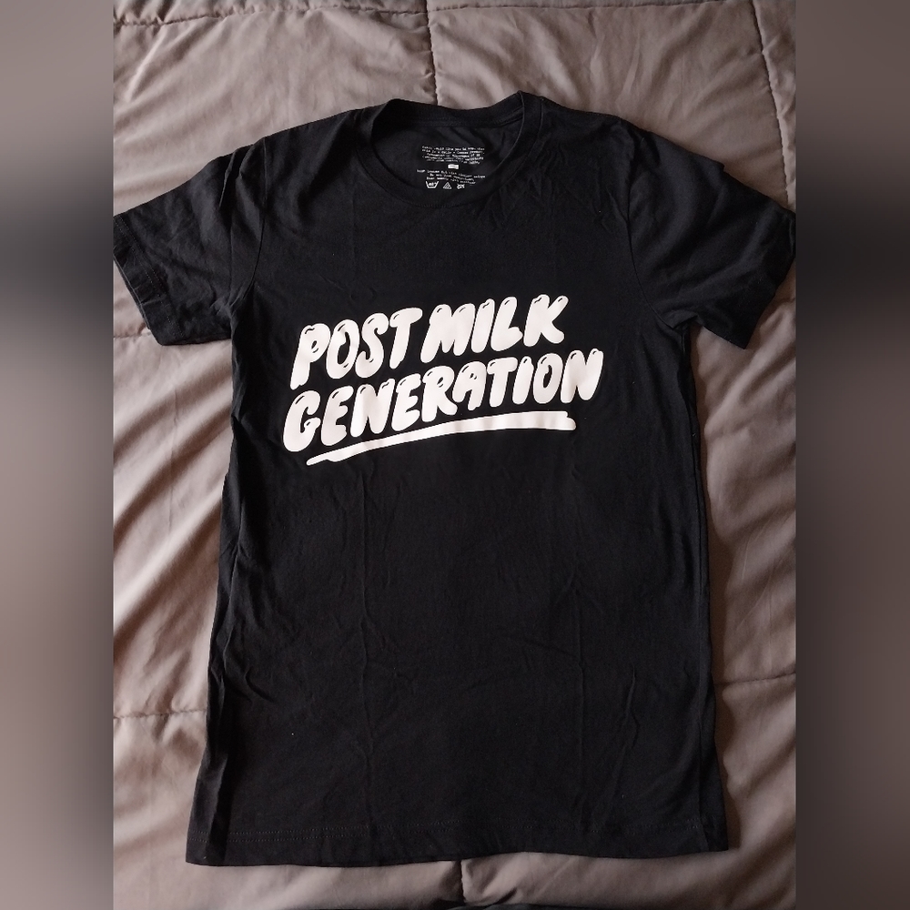 Bella Canvas Oatly "Post Milk Generation" pro-vegan unisex/men's t-shirt